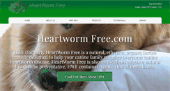 Desktop Screenshot of heartwormfree.com